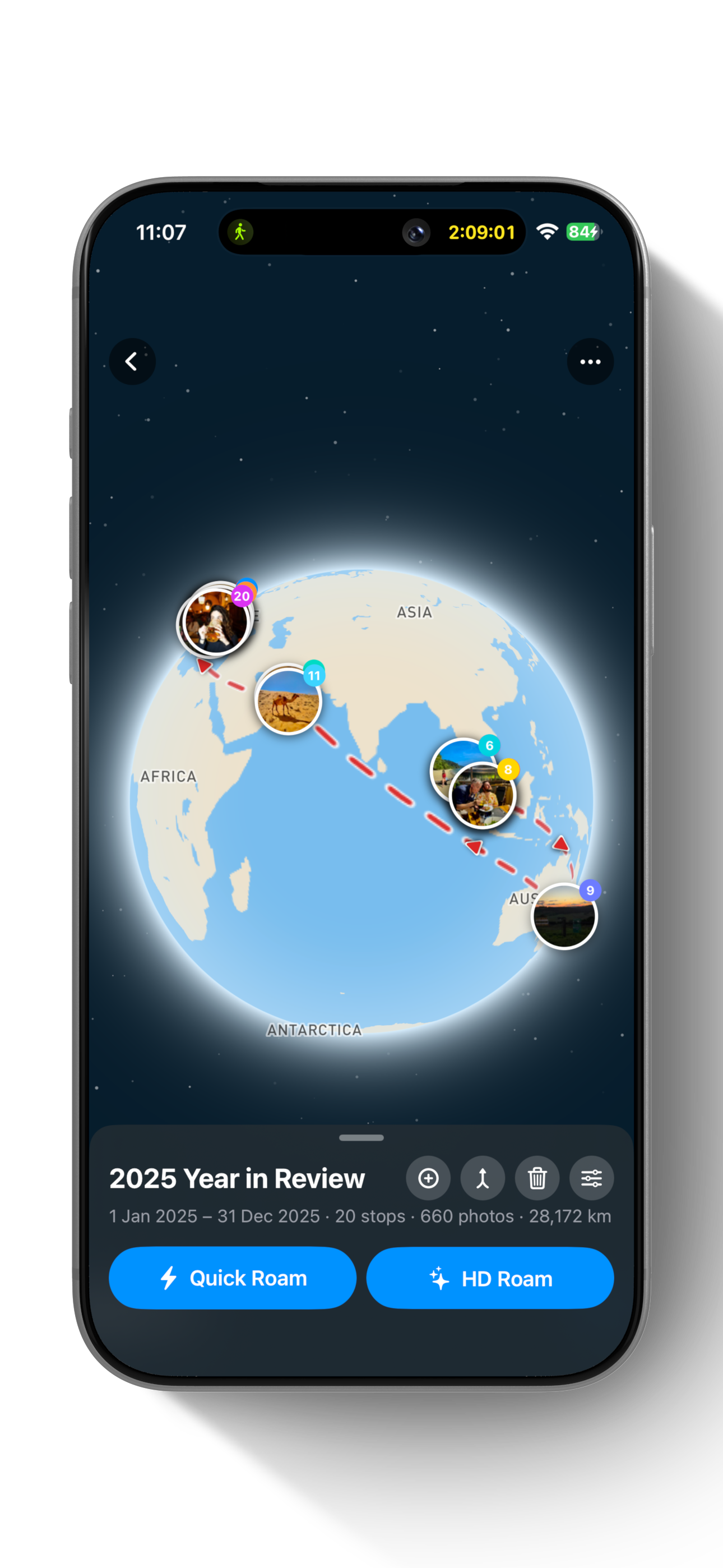 2025 Year in Review on the globe